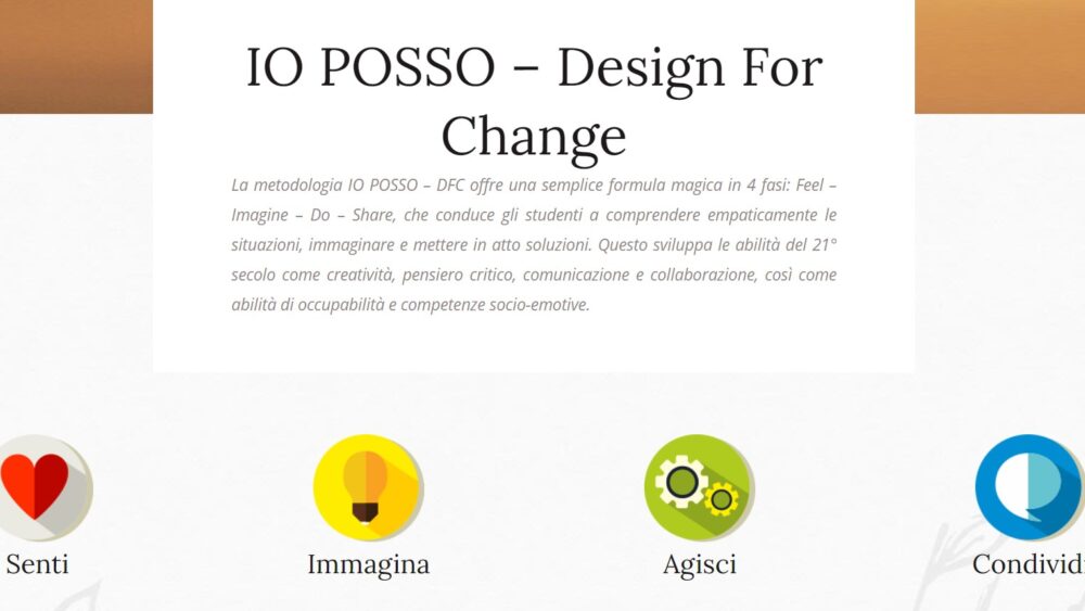 Progetto Io Posso - Design for Change