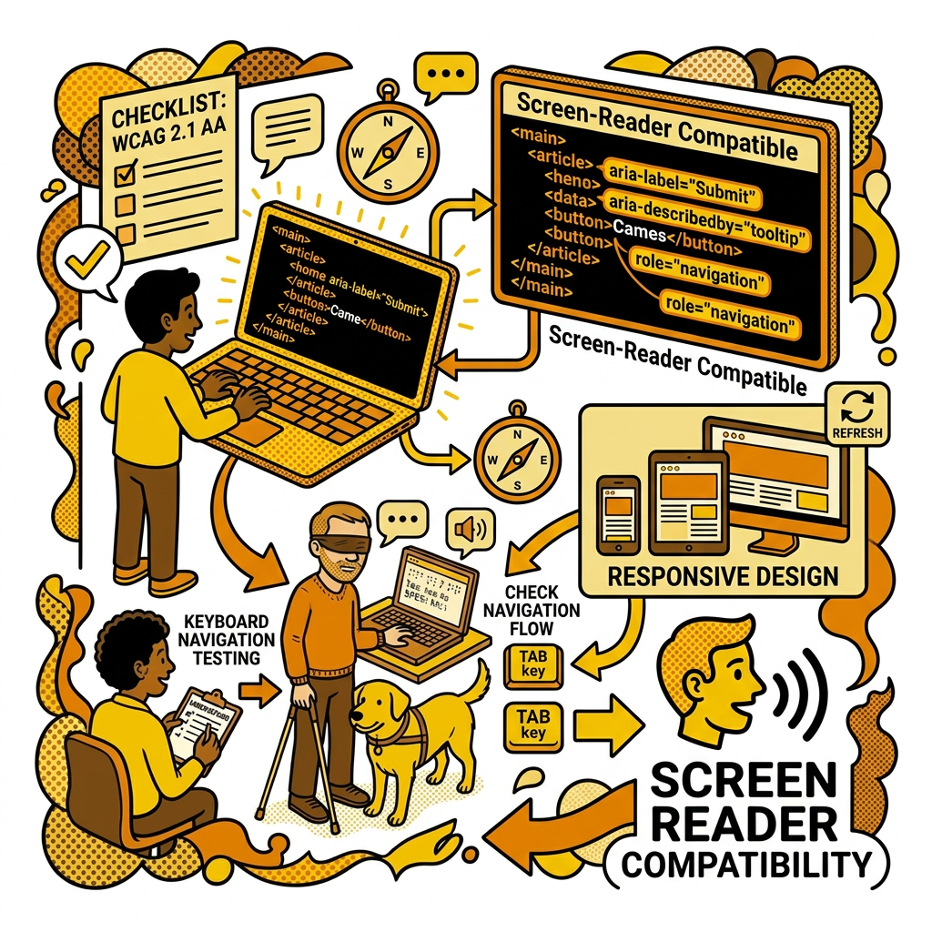 persone che effettuano test su siti web