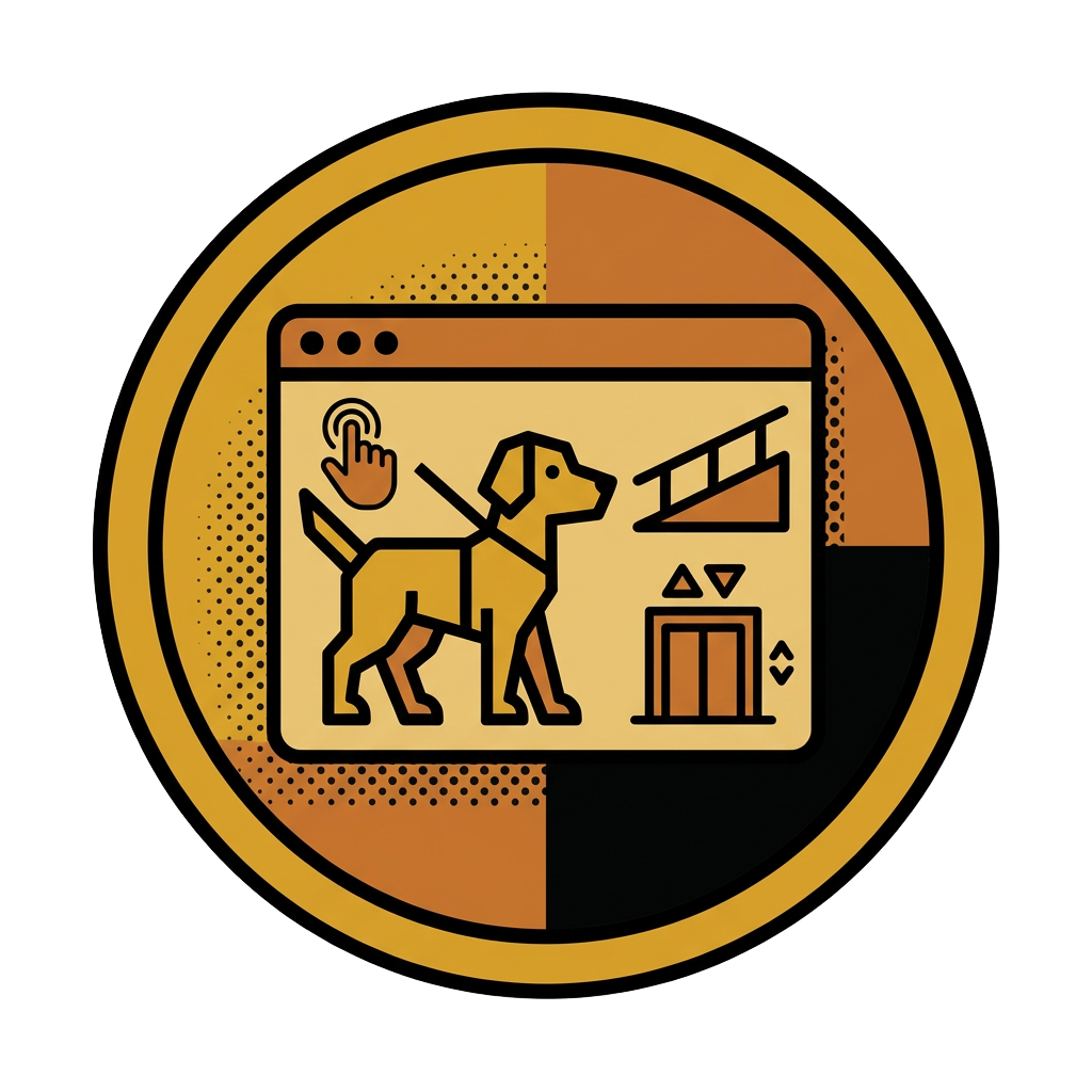 icona servizio di accessibilità dei siti web