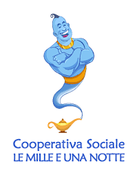 logo cooperativa sociale mille e una notte