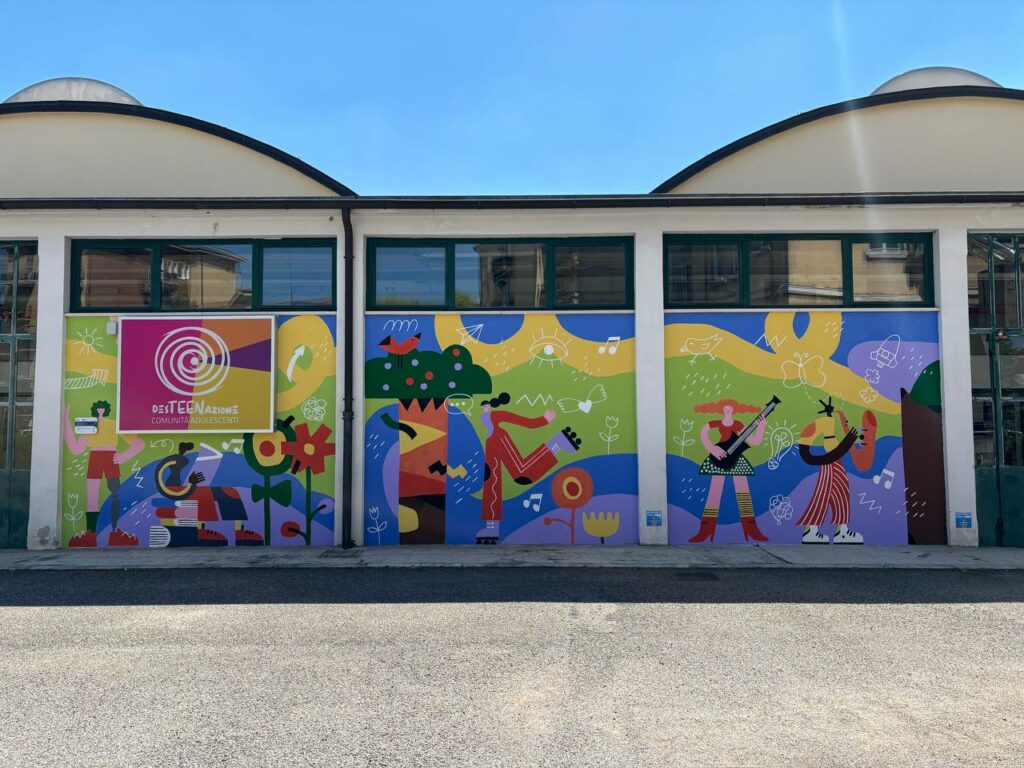 Copertina del progetto DesTEENazione Roma